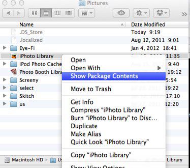 Show Package Contents