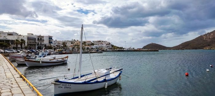 The port of Gavrio