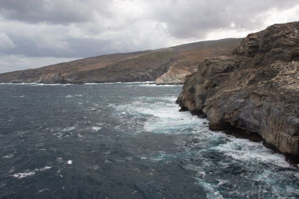 Windy sea